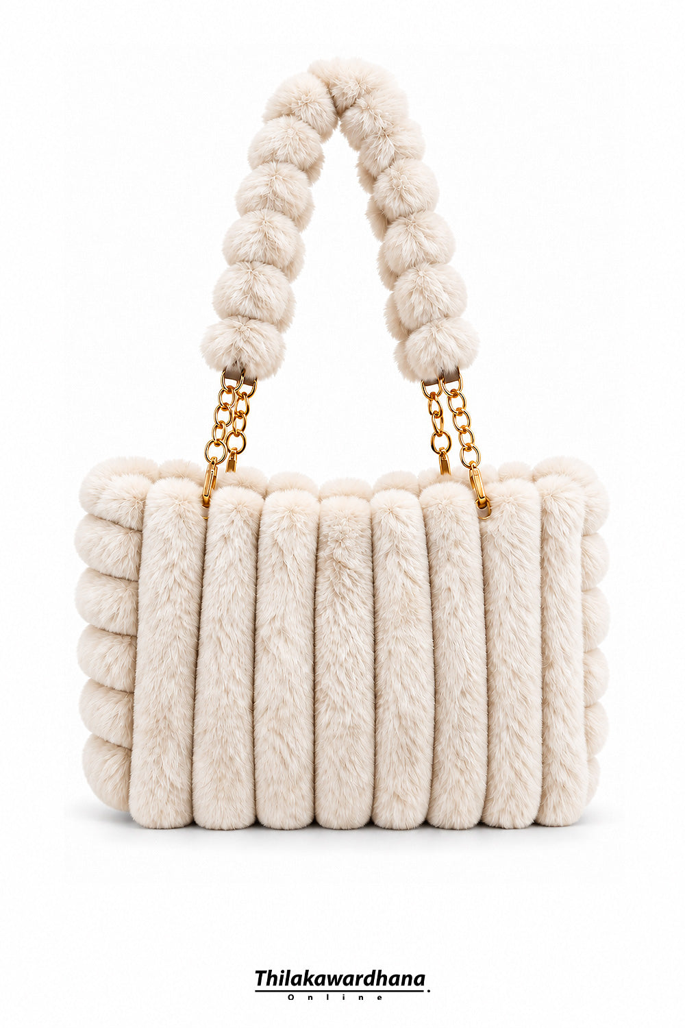 Elegant Fur Shoulder Bag