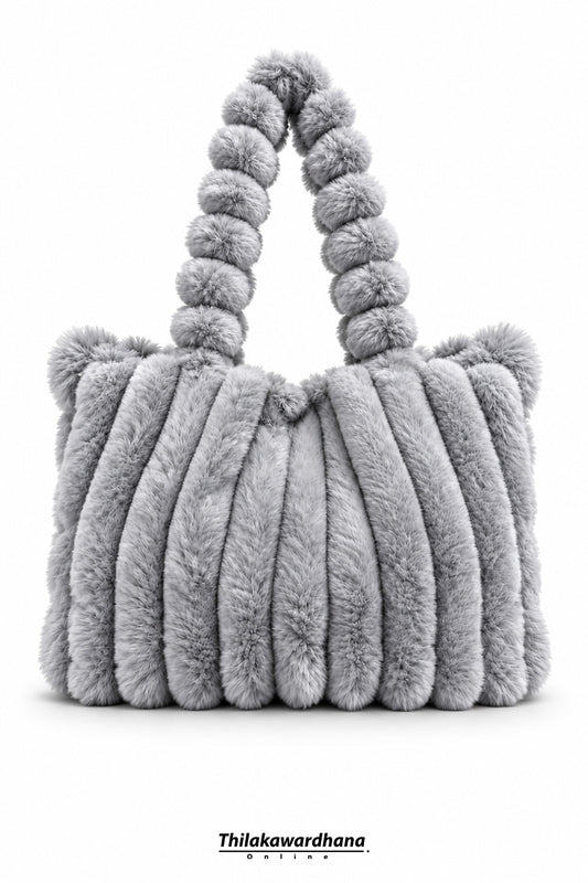 Elegant Fur Shoulder Bag