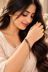 Rose Gold Crystal Bracelet – Elegant & Stylish