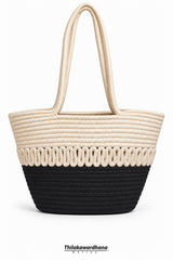 Classic Woven Shoulder Bag