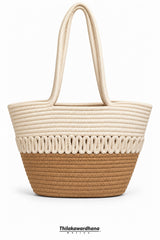 Classic Woven Shoulder Bag