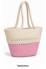 Classic Woven Shoulder Bag
