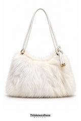 Elegant Fur Shoulder Bag