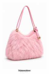 Elegant Fur Shoulder Bag
