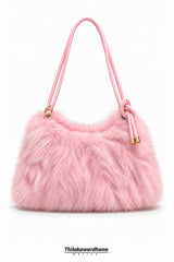 Elegant Fur Shoulder Bag