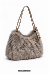 Elegant Fur Shoulder Bag