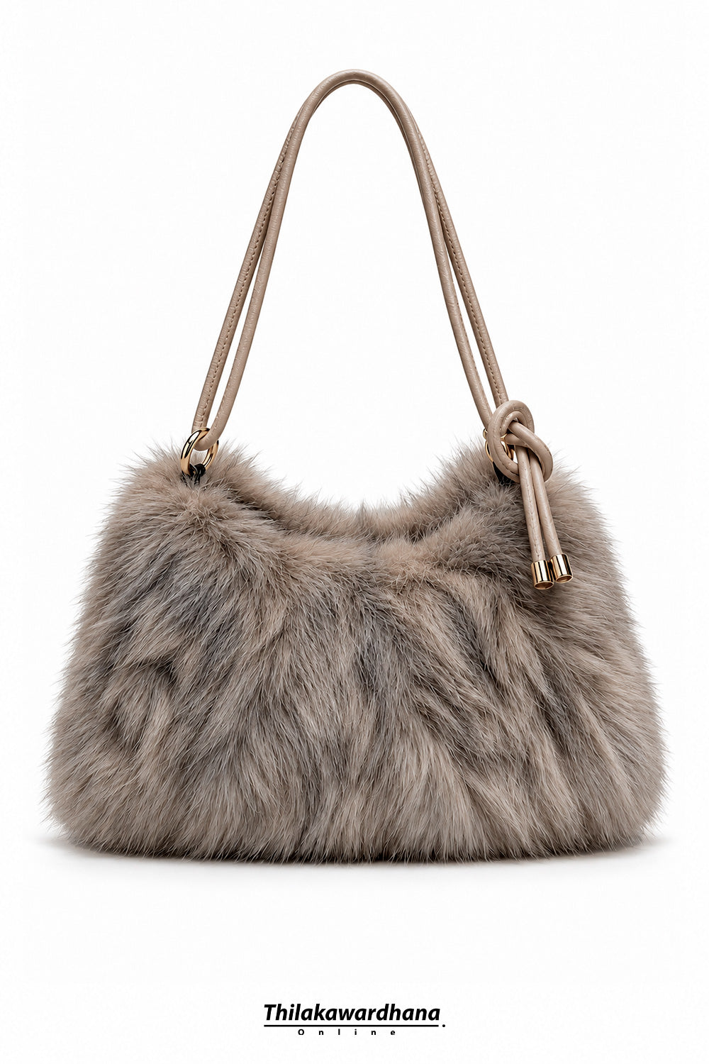 Elegant Fur Shoulder Bag