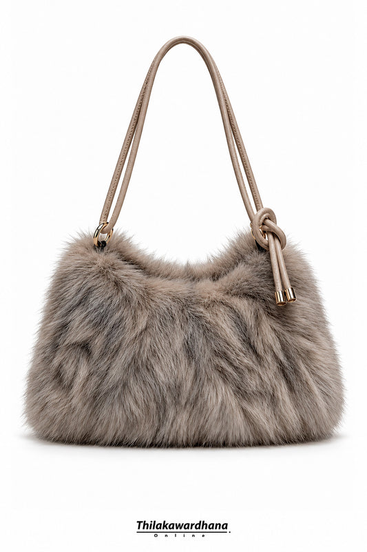 Elegant Fur Shoulder Bag