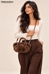 Elegant Fur Hand Bag