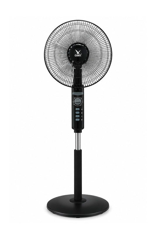 CAMY 16-Inch Stand Fan – 50W | 3-Speed | 5-Blade Design