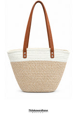 Classic Woven Shoulder Bag