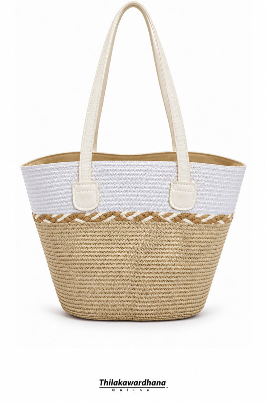 Classic Textured Shoulder Bag