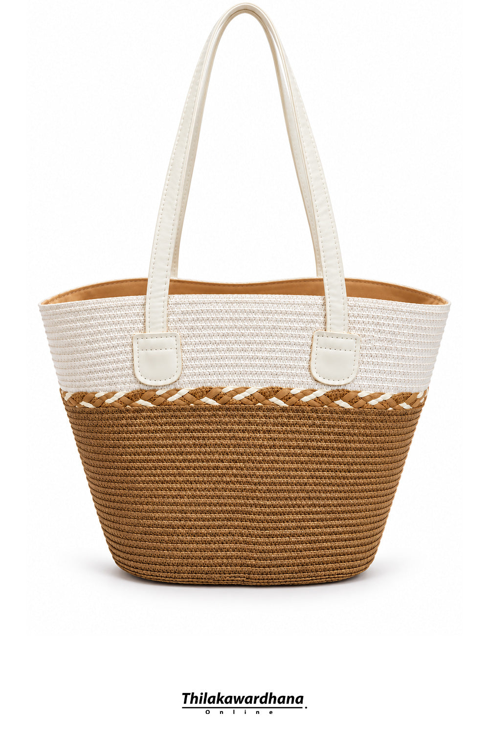 Classic Textured Shoulder Bag