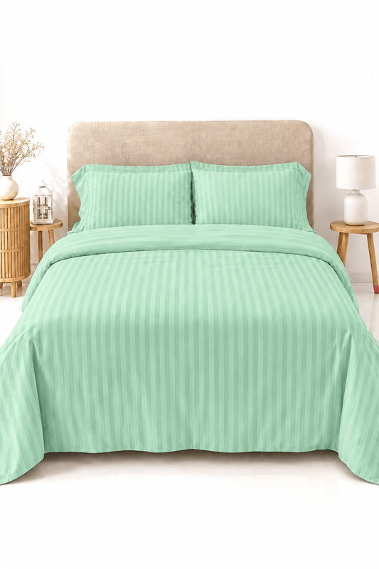 Satin Premium Bed Sheet Set 03pcs - 250 × 280 cm (100 × 110 in)