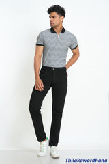 Men's Slim Fit Black Jean