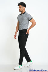 Men's Slim Fit Black Jean