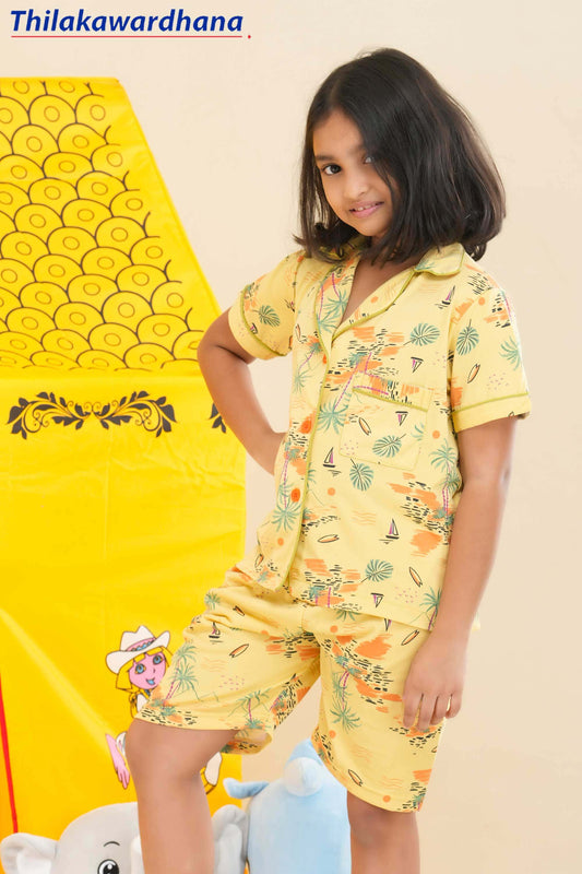 Kids Printed Pijama Set