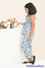 Lily Smocked Strappy Jumpsuit