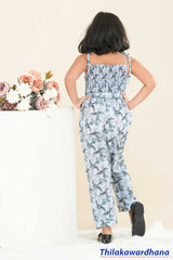 Lily Smocked Strappy Jumpsuit