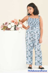 Lily Smocked Strappy Jumpsuit