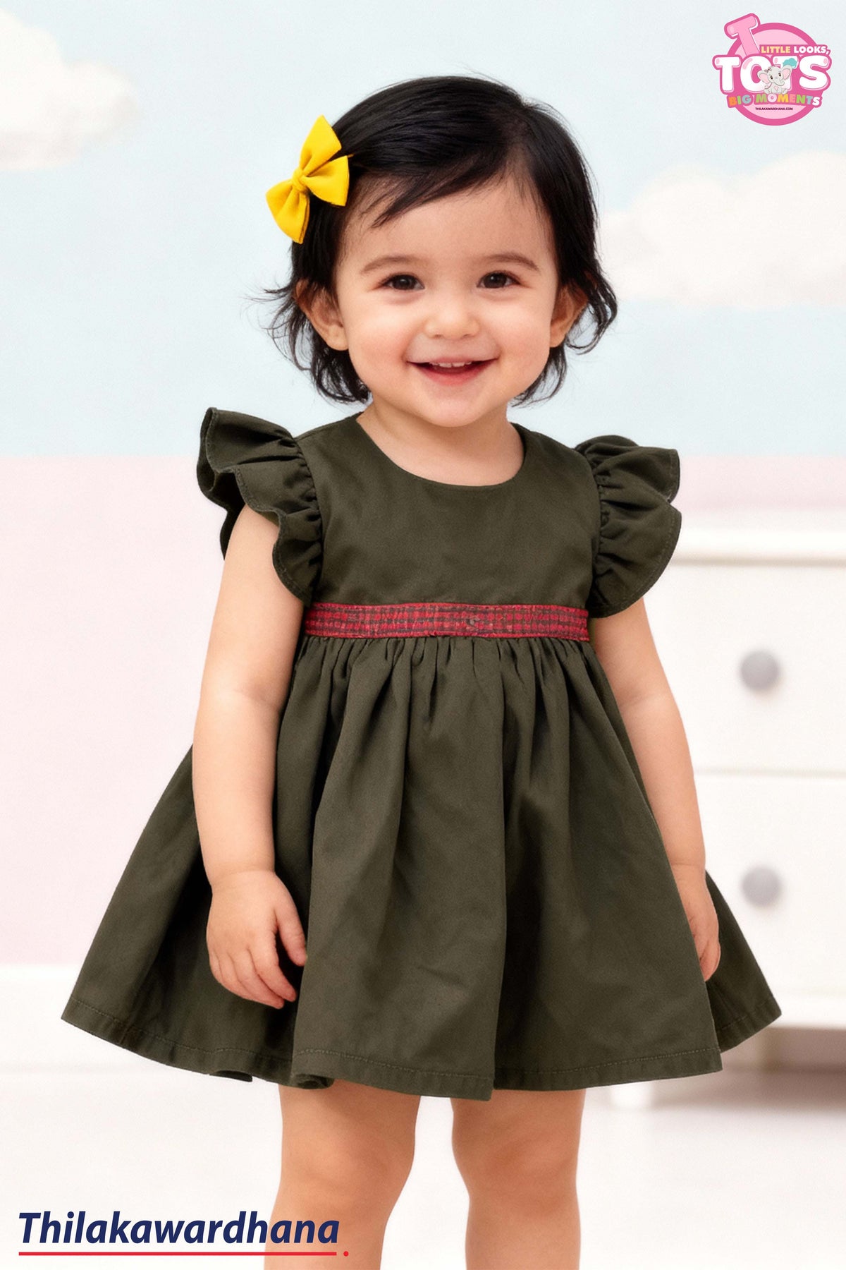 T Tots Mini Flutter Belle Dress