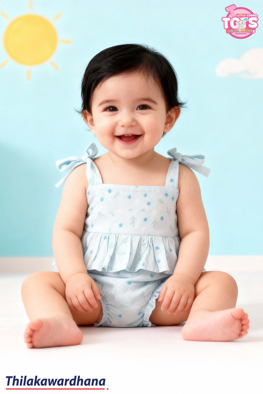 T Tots Bloomer Romper 2pcs Set
