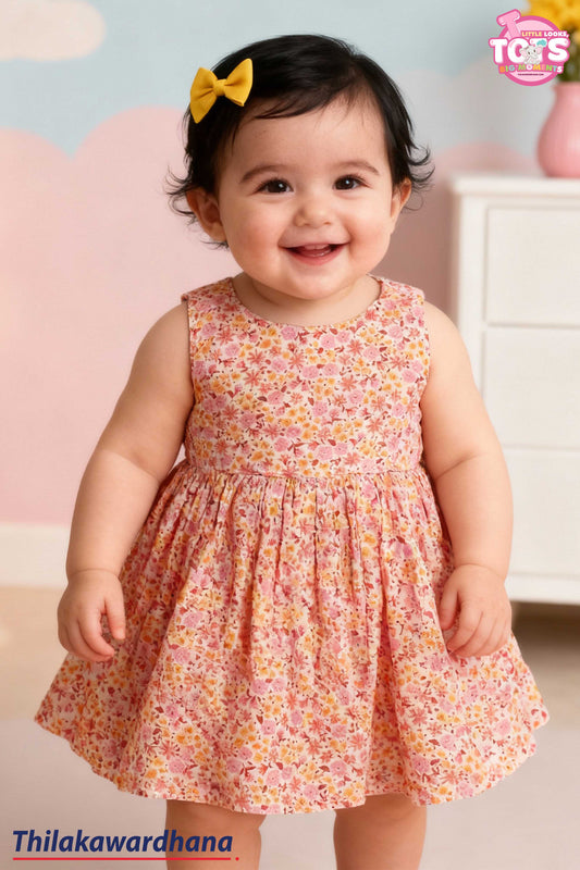T Tots Peek-A Back Bow Dress