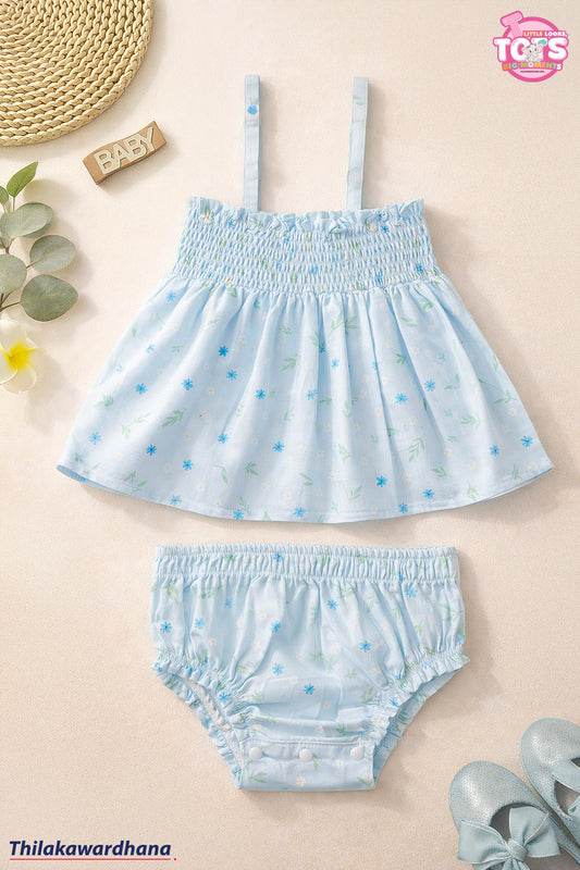 T Tots Smock & Cuddle 2pcs Set