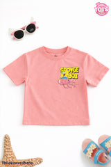 T Tots Printed Sponge Bob T Shirt