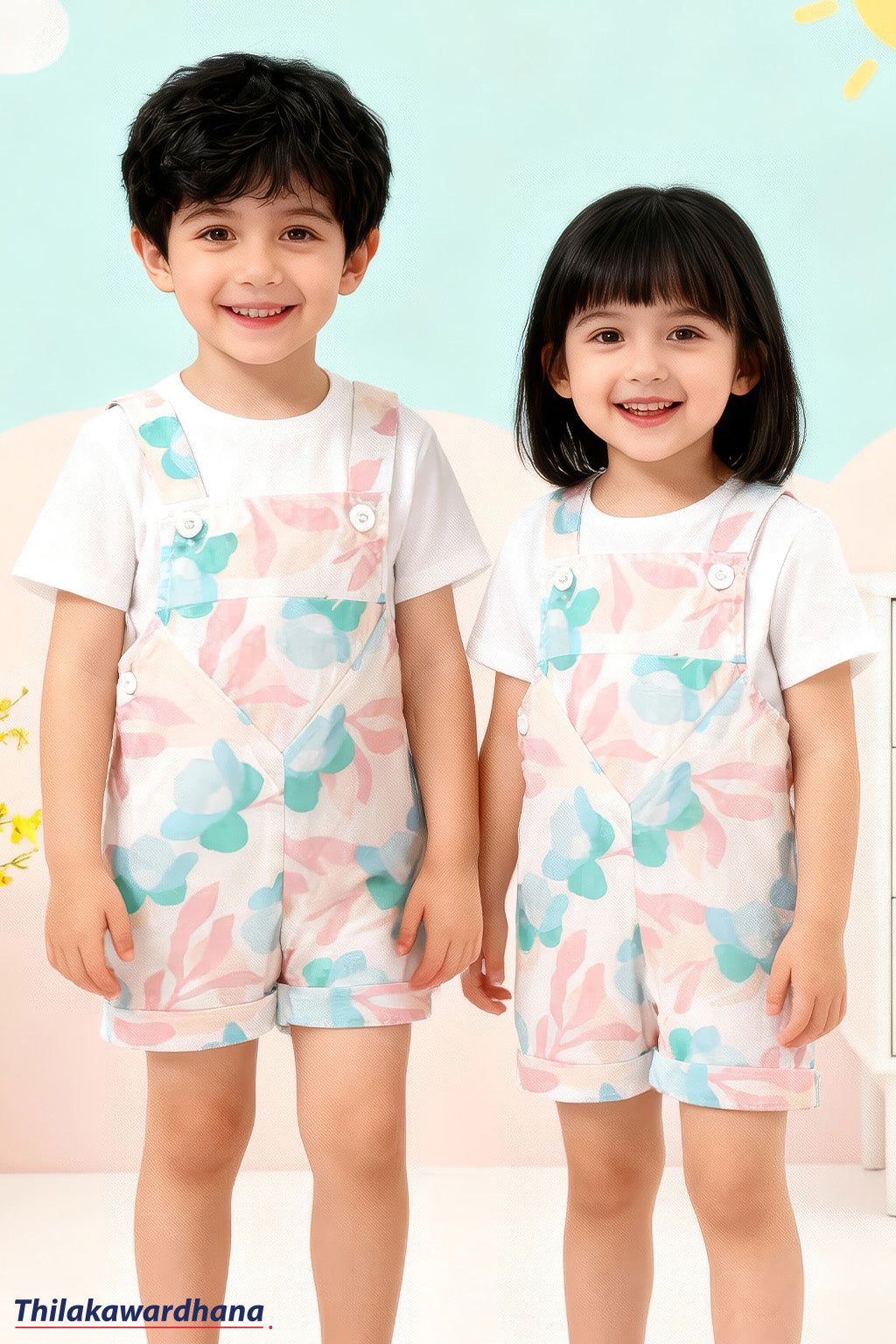 T Tots Front Pocket Detailed Romper