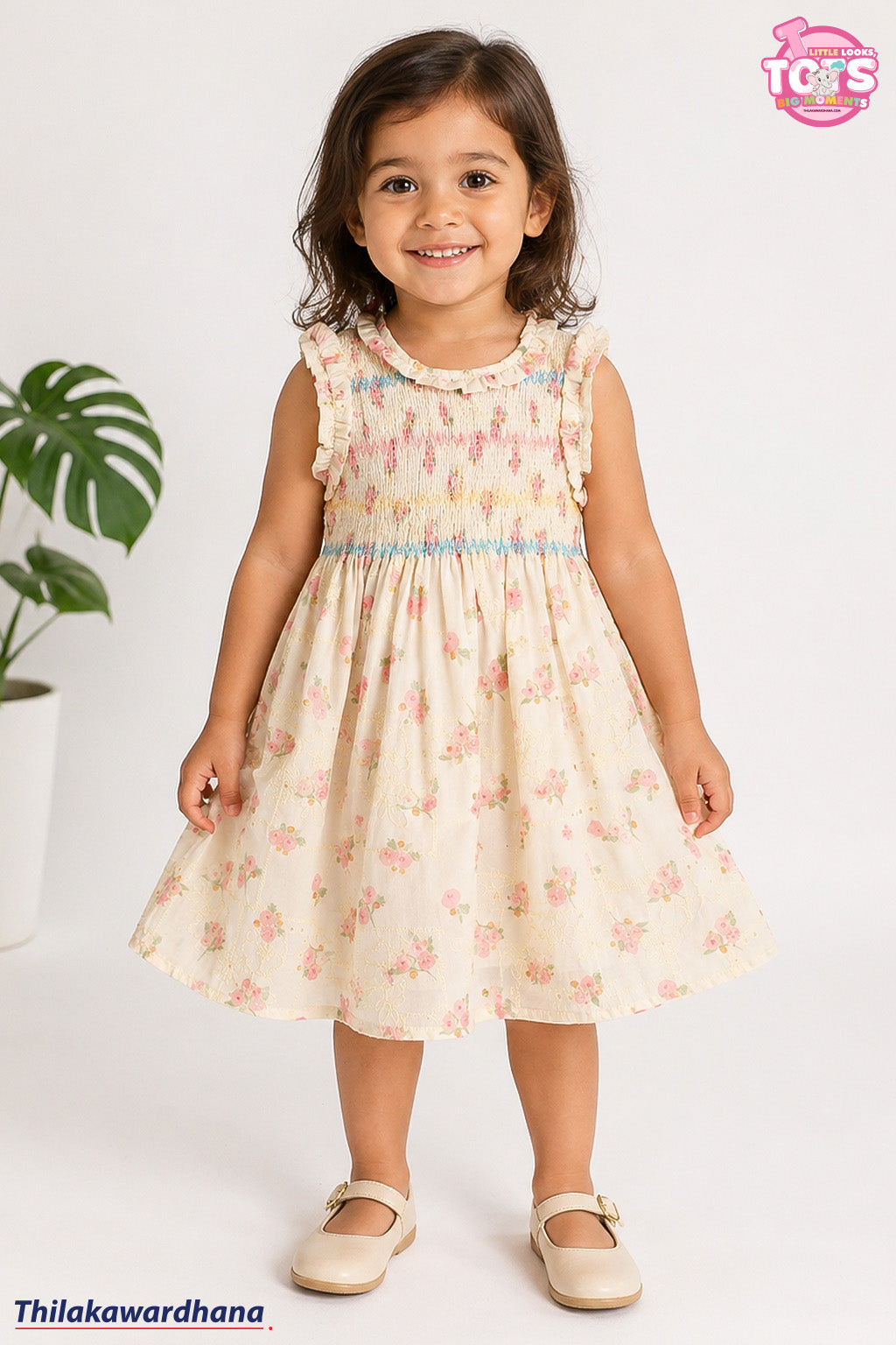 T Tots Swiss Smocked Dress