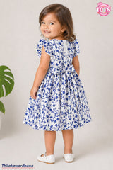 T Tots Floral Smocked Dress