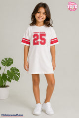 T Tots Printed T Shirt Dress
