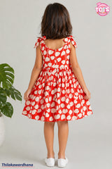 T Tots Detailed Button A Line Dress