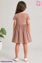 T Tots Stripe Printed Dress