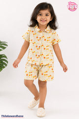 T Tots Printed Shirt With Pant