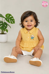 T Tots Sleeveless Ruffle Top