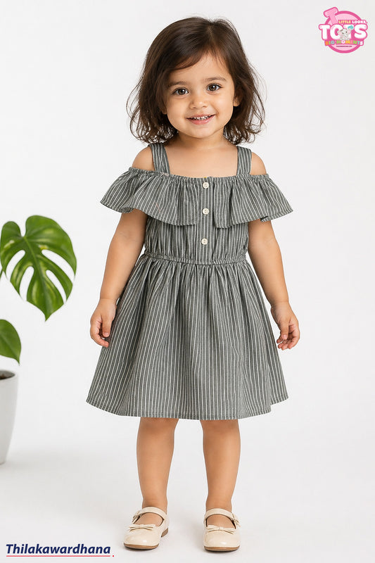 T Tots Cold Shoulder Dress
