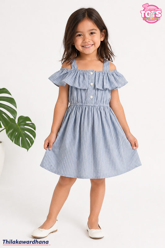 T Tots Cold Shoulder Dress