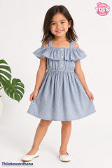 T Tots Cold Shoulder Dress