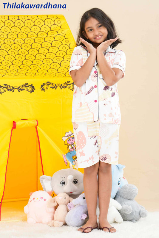 Kids Printed Pijama Set