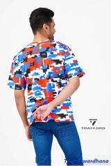 Trafford Abstract Printed T Shirt