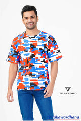 Trafford Abstract Printed T Shirt