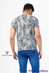 Trafford Printed Crew Neck T Shirt