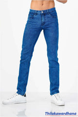 Men's Dark Washed Slim Fit Jean