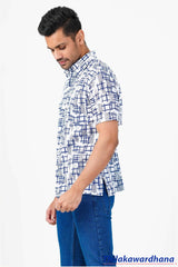 Men's Short Sleeve Printed Shirt