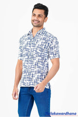 Men's Short Sleeve Printed Shirt