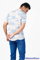 Men's Short Sleeve Printed Shirt