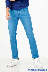 Men's Slim Fit Light Washed Jean