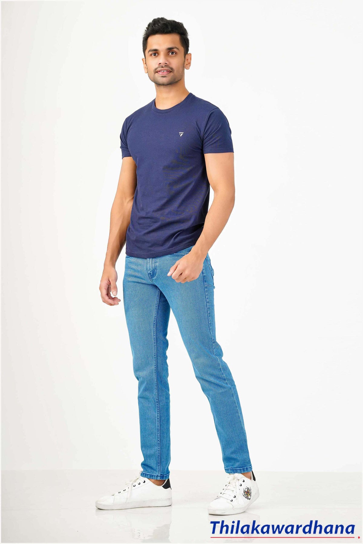 Men's Slim Fit Light Washed Jean